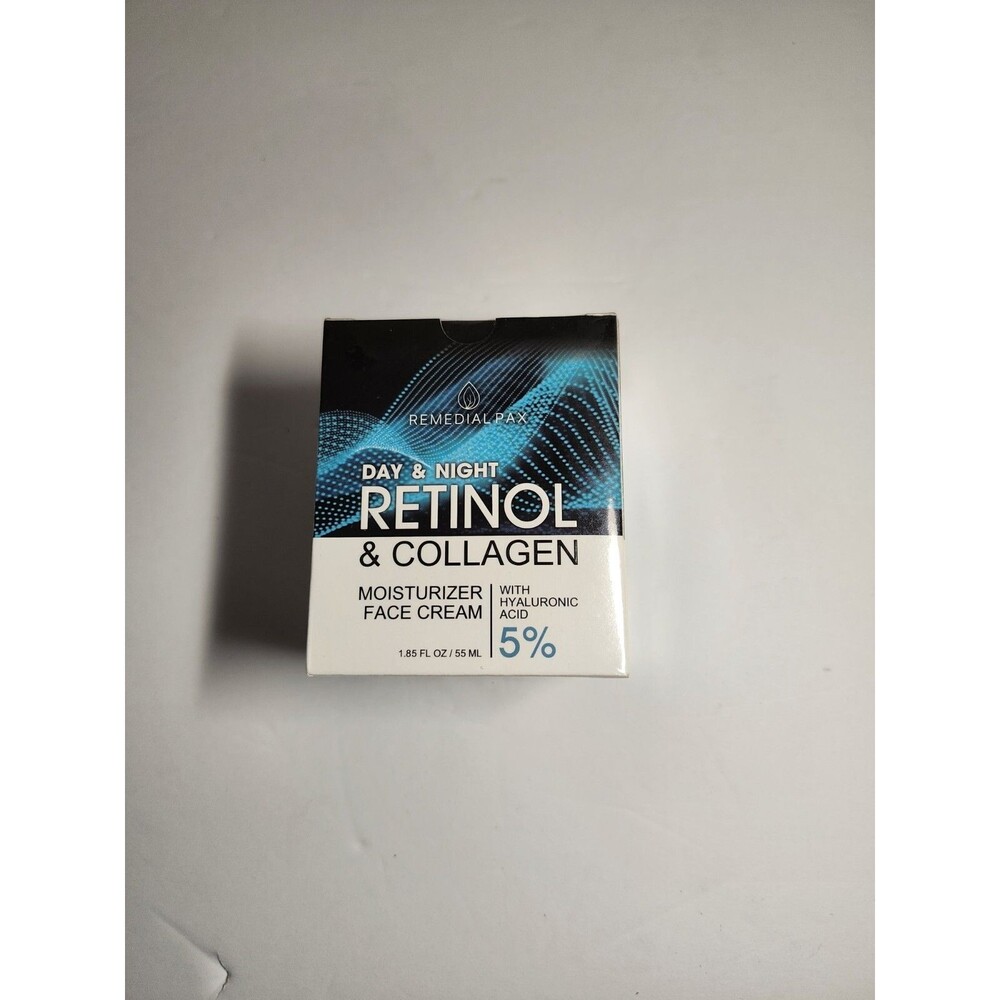 Remedial Day & Night Retinol & Collagen Face Cream w/Hyaluronic Acid 1.85 fl oz